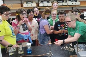 Future scientists explore Chemistry at Marshall University