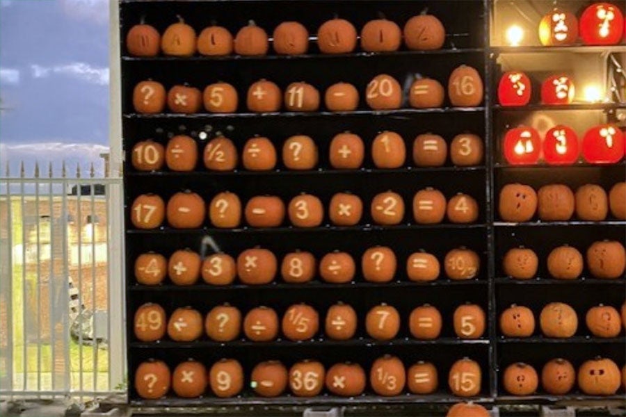 2025 WV Pumpkin House math quiz created by Marshall PME members