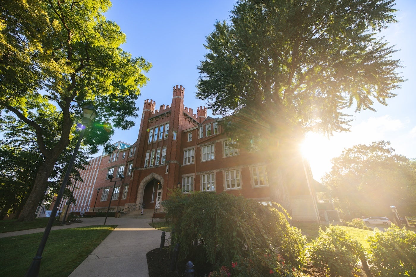 exterior shot of Old Main