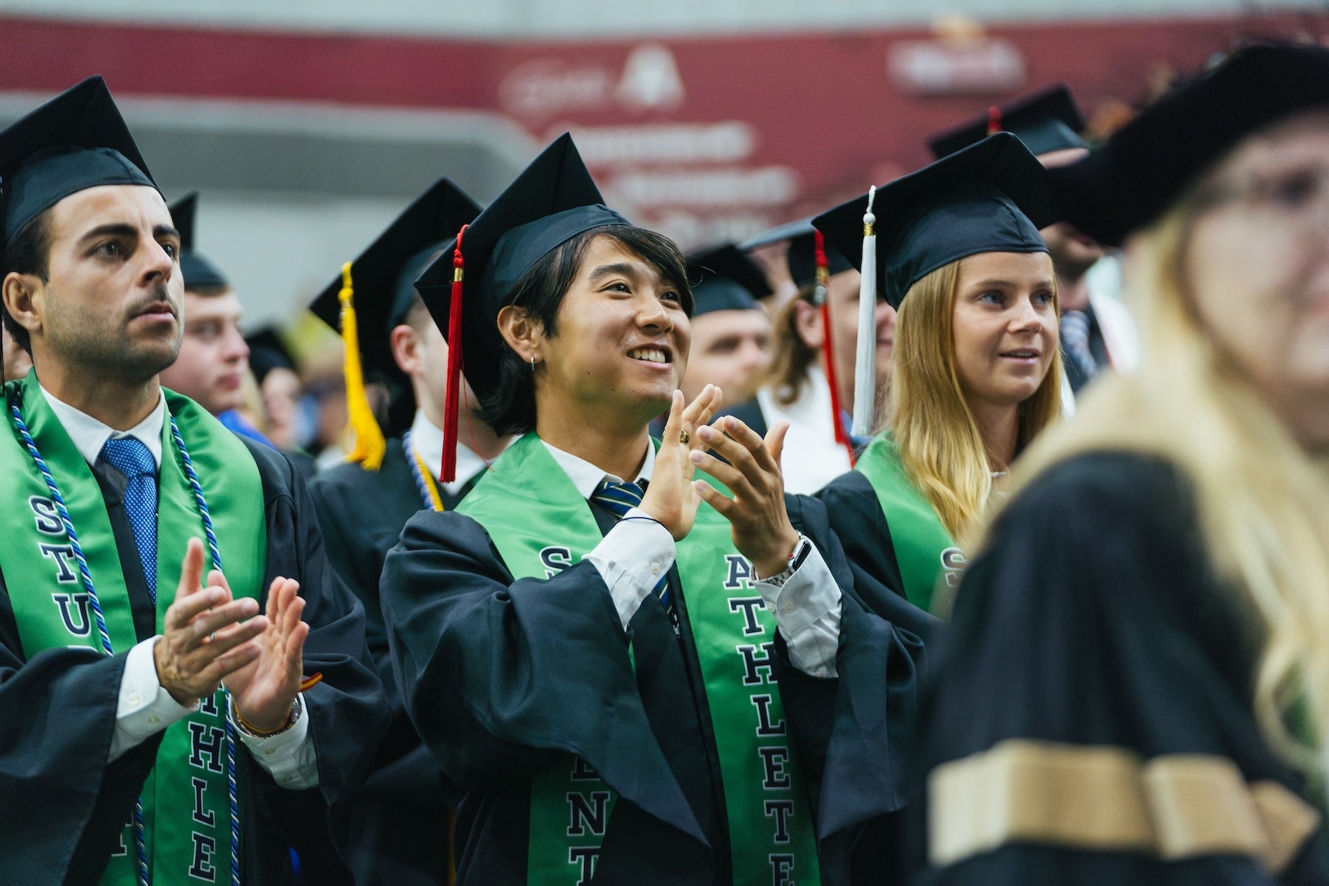 group of students at 2024 commencement